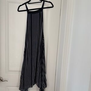 Rag & Bone striped midi dress